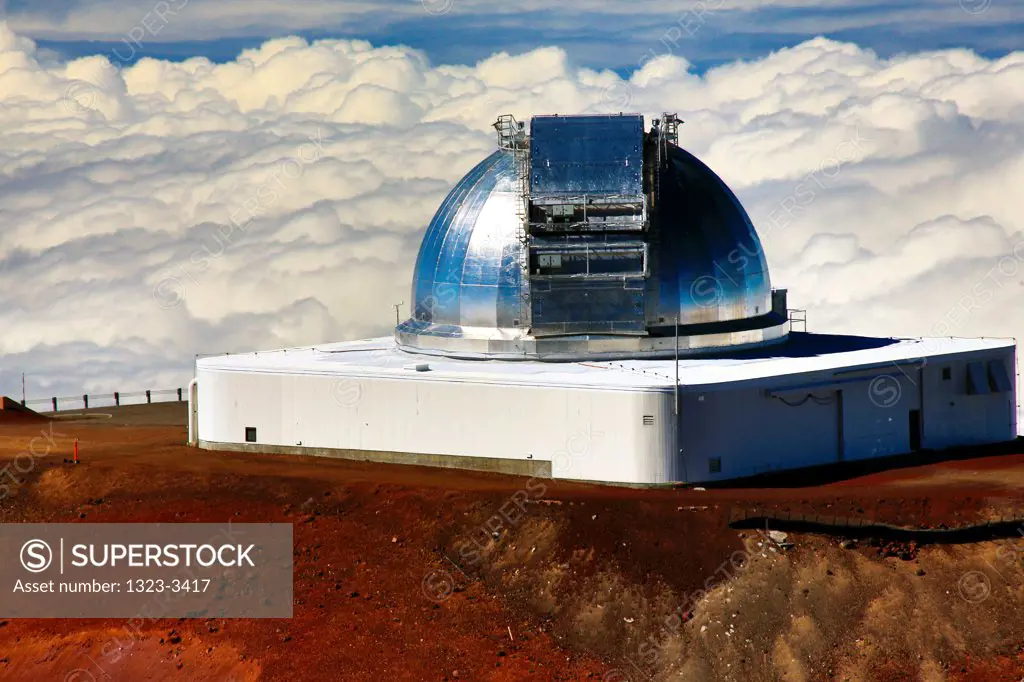 USA, Hawaii, Mauna Kea, Observatory at Mauna Kea Science Reserve