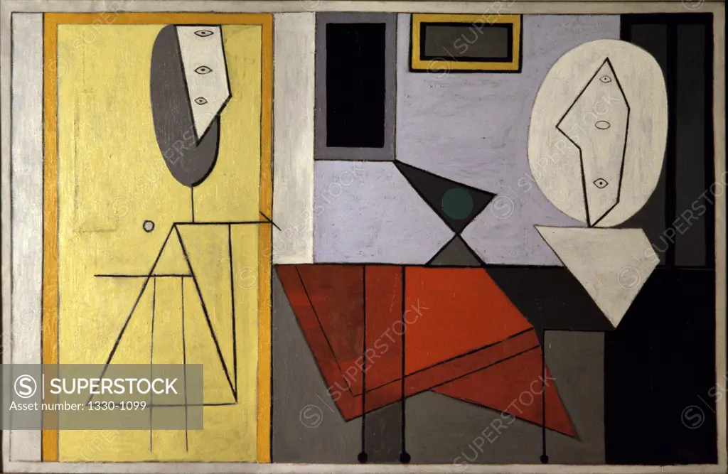 The Studio by Pablo Picasso, 1927-28, 1881-1973, USA, New York City, Museum of Modern Art