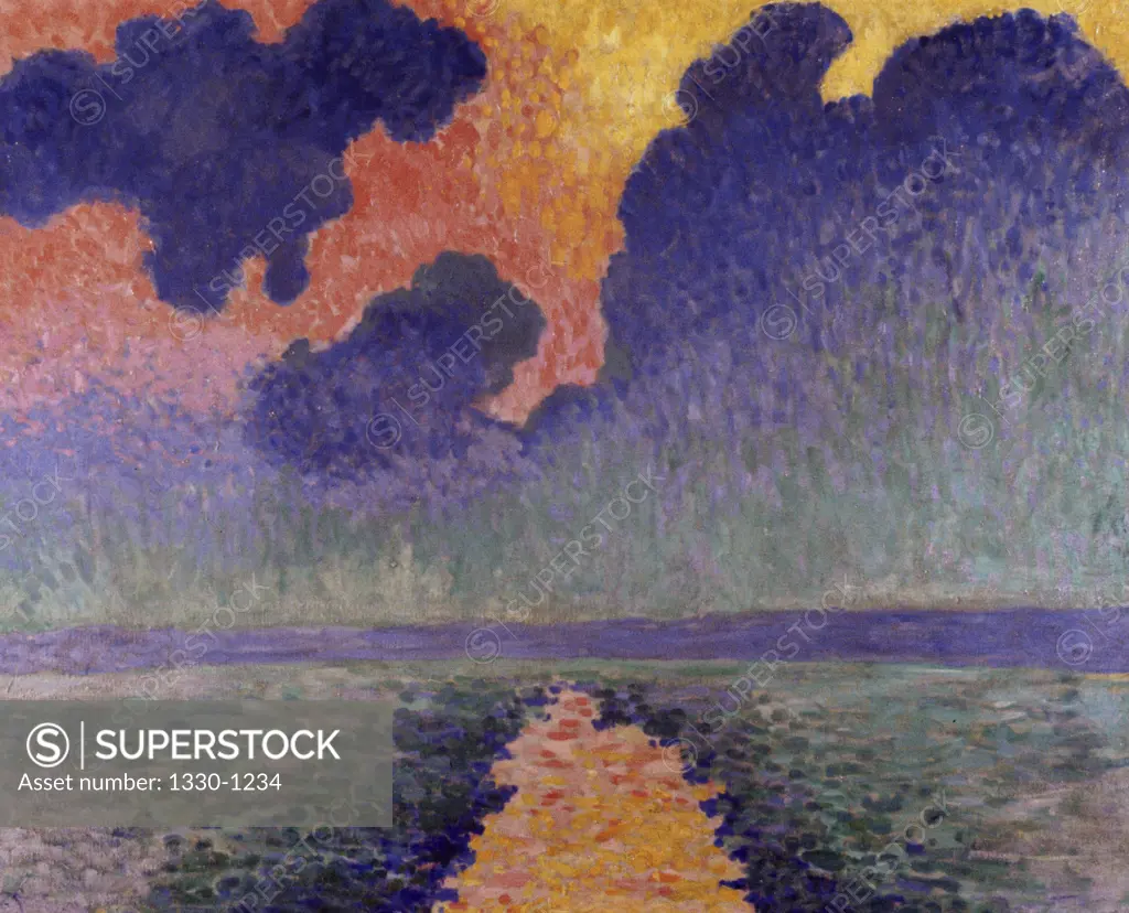 Impression Of Sun On The Water by Andre Derain, 1905, 1880-1954, Private Collection