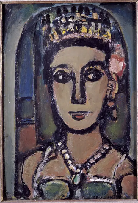 Teresina by Georges Rouault, 1947, 1871-1958, France, Paris, Private Collection