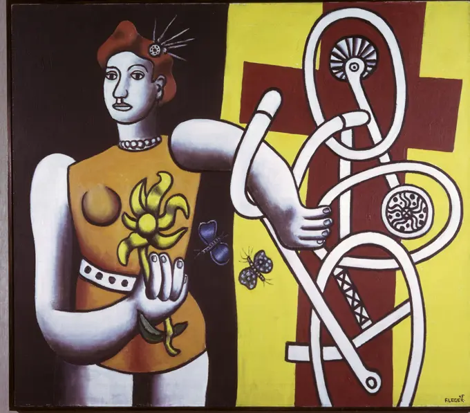 Big Julie by Fernand Leger, 1945, 1881-1955