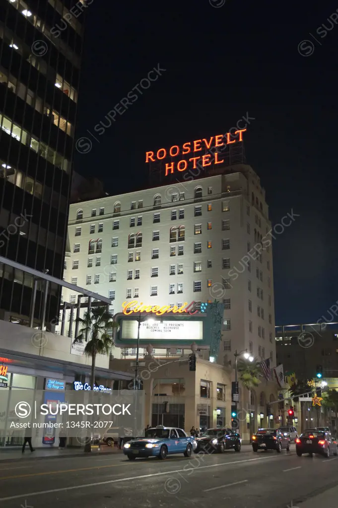 USA, California, Los Angeles, Hollywood, Roosvel Hotel