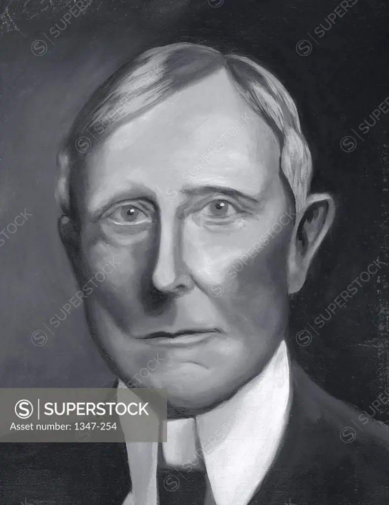 John D. Rockefeller by Isy Ochoa, 2003, born.1961