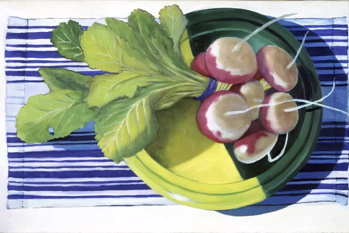 Turnips  1995 Isy Ochoa (b.1961 French) Oil on canvas