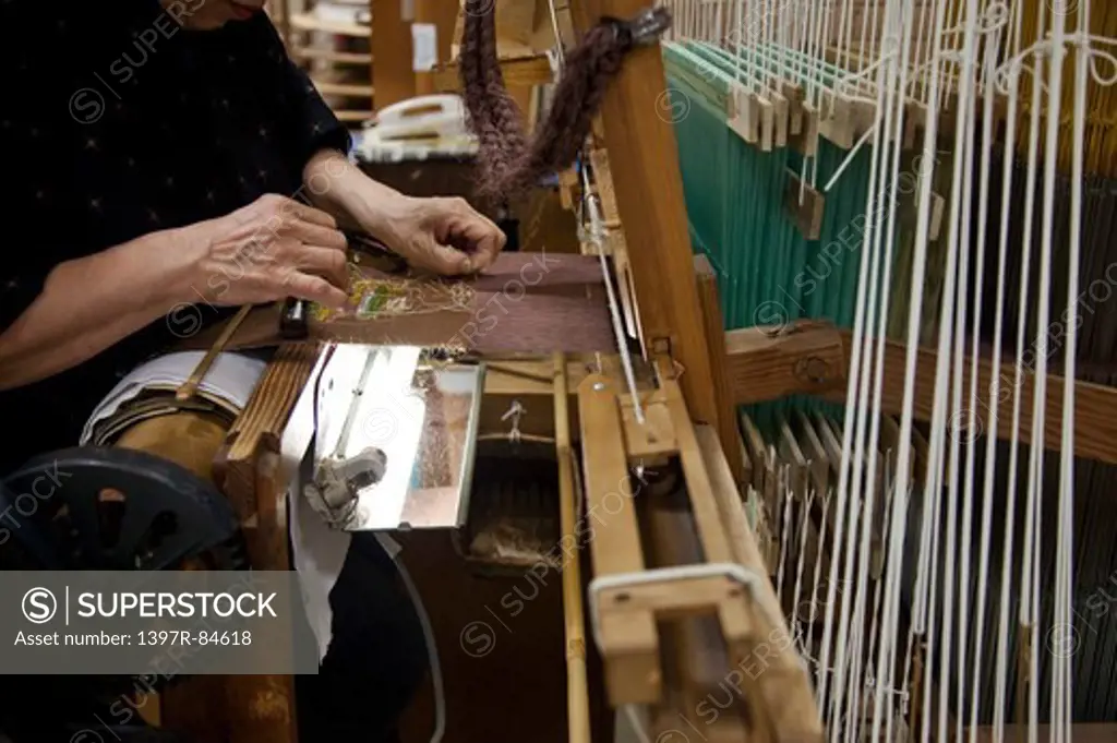 Loom, Kyoto Prefecture, Japan, Asia,