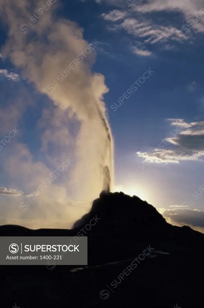 Lower Geyser Basin Yellowstone National Park Wyoming USA