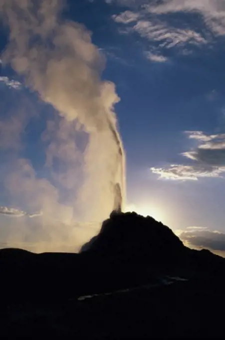 Lower Geyser Basin Yellowstone National Park Wyoming USA