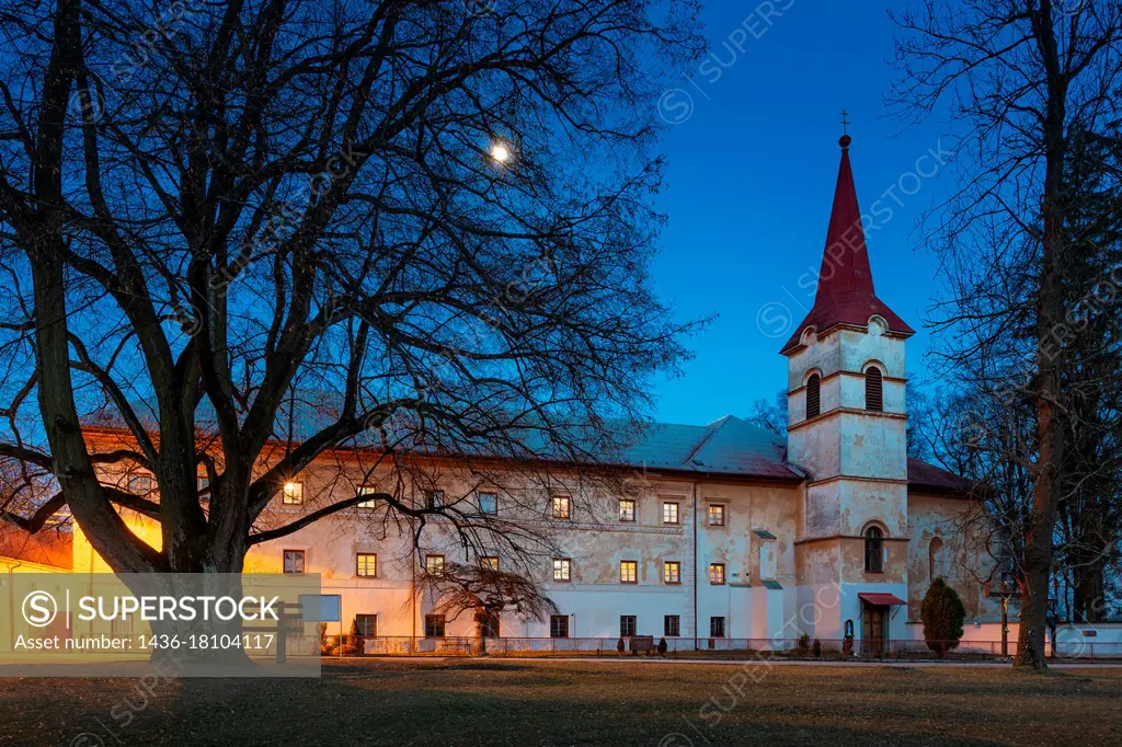 Monastery in the village of Klastor pod Znievom, Slovakia.