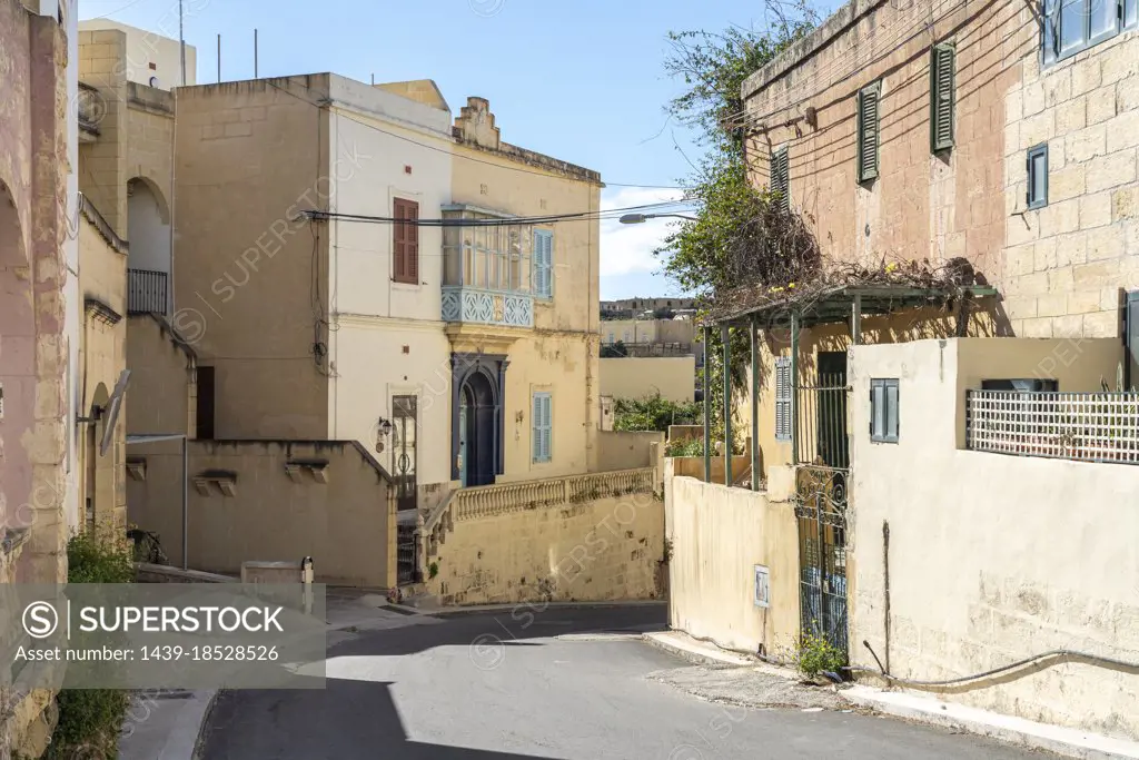 Malta, Gozo Island, Architecture of old town