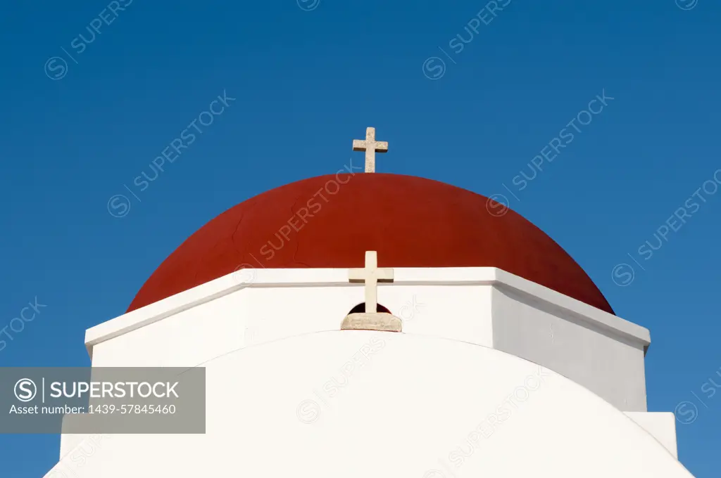 Church, Mykonos Town, Cyclades, Greece