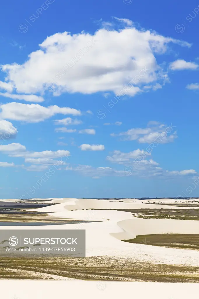 Sand dunes, Jericoacoara national park, Ceara, Brazil, South America