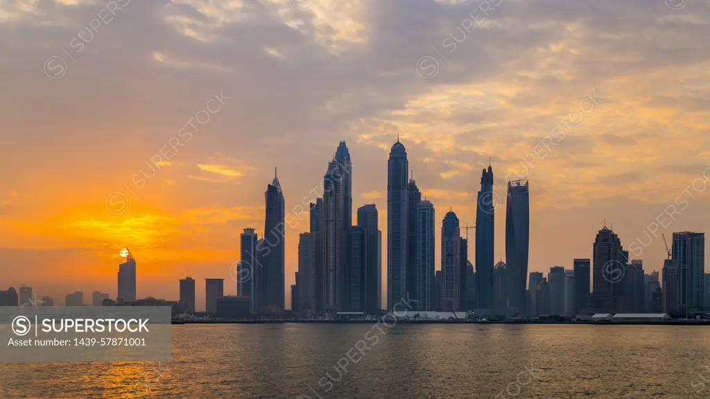 Skyline, Dubai Marina, UAE