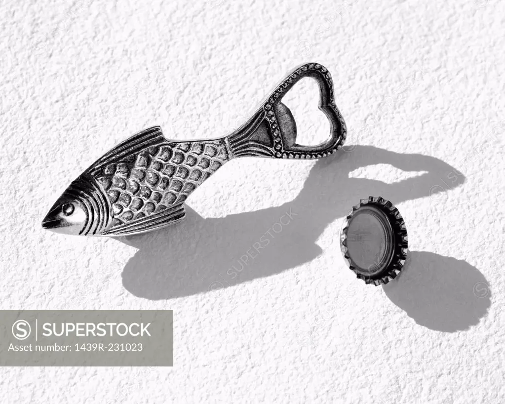 Fish shaped bottle-opener