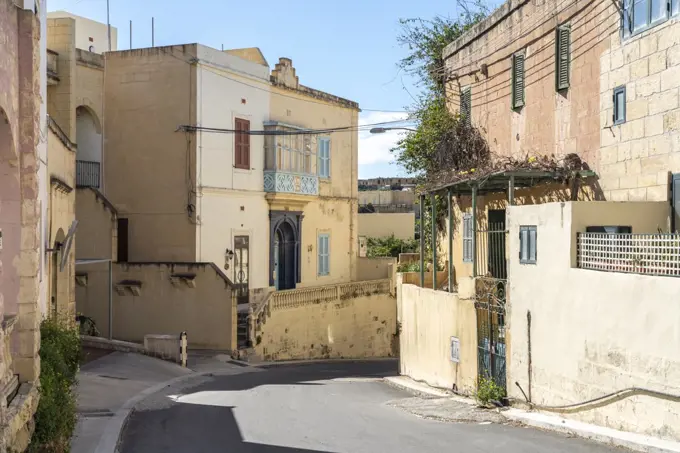 Malta, Gozo Island, Architecture of old town