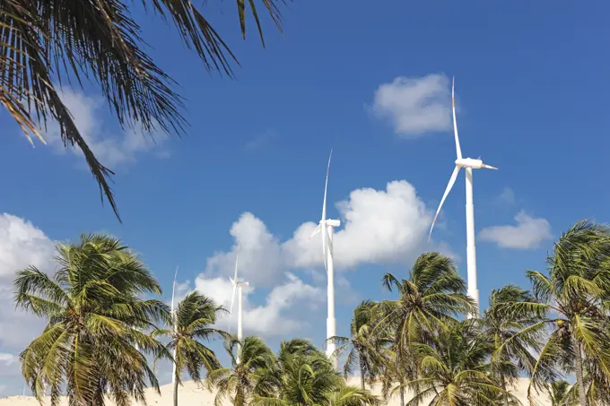 Wind farm, Taiba, Ceará, Brazil