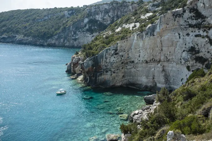 Blue caves, Zante, Greece