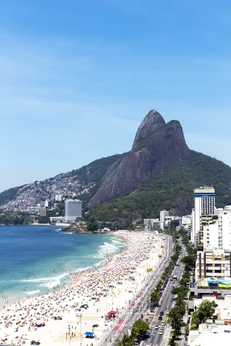 Morro Dois Irmaos, Ipanema, Rio de Janeiro, Brazil