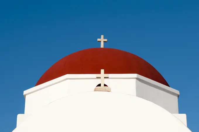 Church, Mykonos Town, Cyclades, Greece