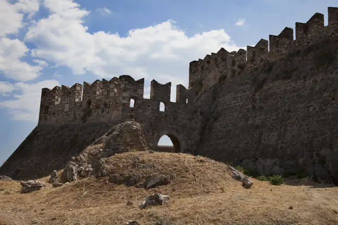 Palamidi Fortress turrets, Nafplio, Greece