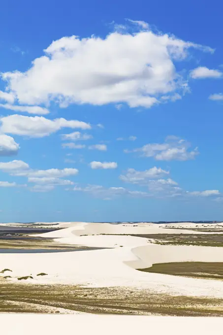 Sand dunes, Jericoacoara national park, Ceara, Brazil, South America