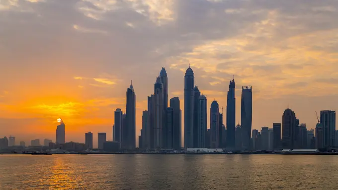 Skyline, Dubai Marina, UAE