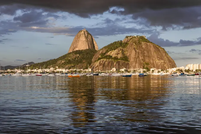 Sugarloaf mountain, Botafogo bay, Rio de Janeiro, Brazil