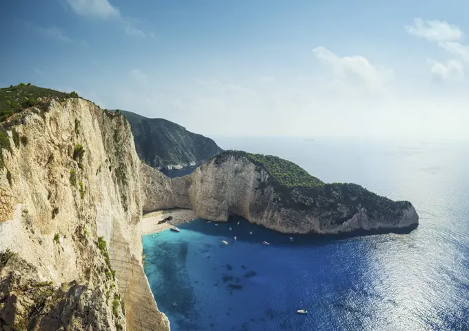 Shipwreck Bay, Zante, Greece