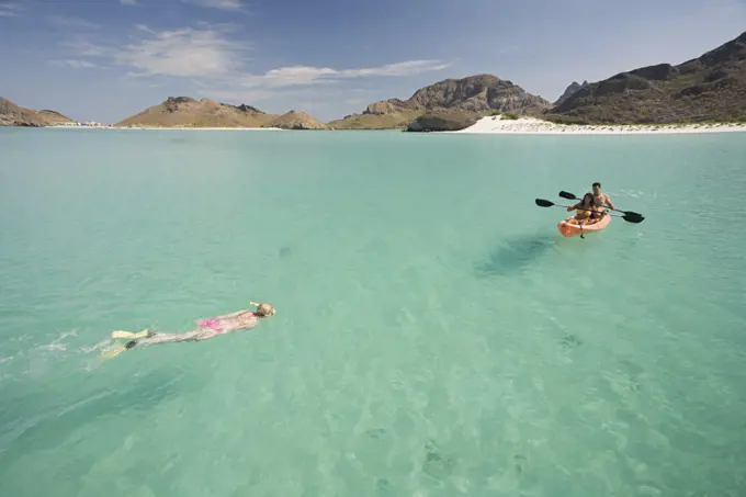 People in the sea