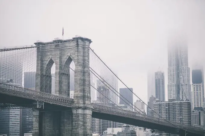 Brooklyn bridge, New York, USA