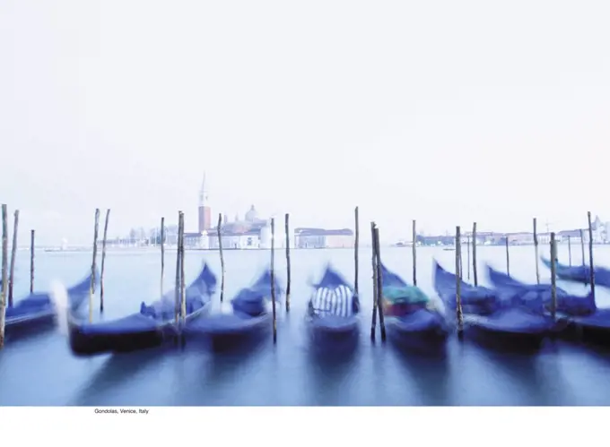 Gondolas, Venice, Italy