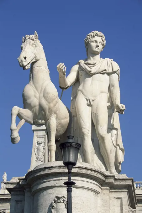 Statue of Dioscuri, Rome, Italy