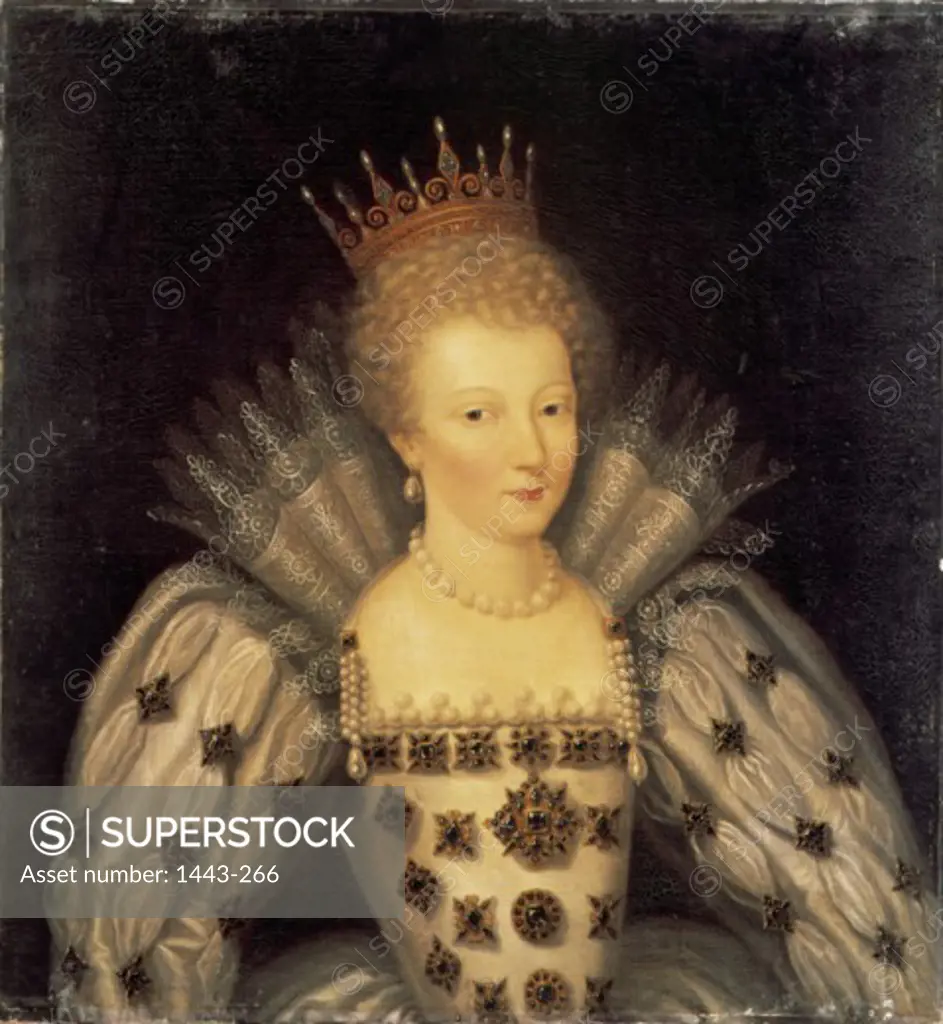 Mary Stuart, Queen of Scotland & France 16th C. Serrur