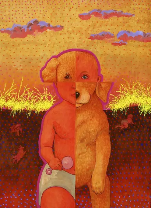 Dawn/Infant  John Newcomb, Acrylic, 2007