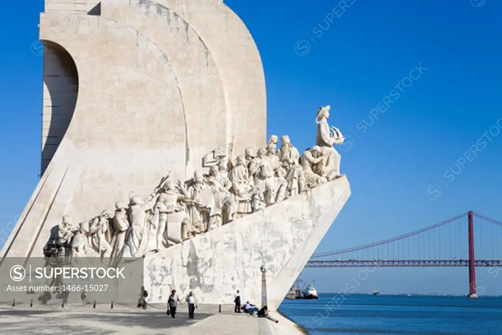 Monument to the Discoveries in the Belem District, Lisbon, Portugal, Europe