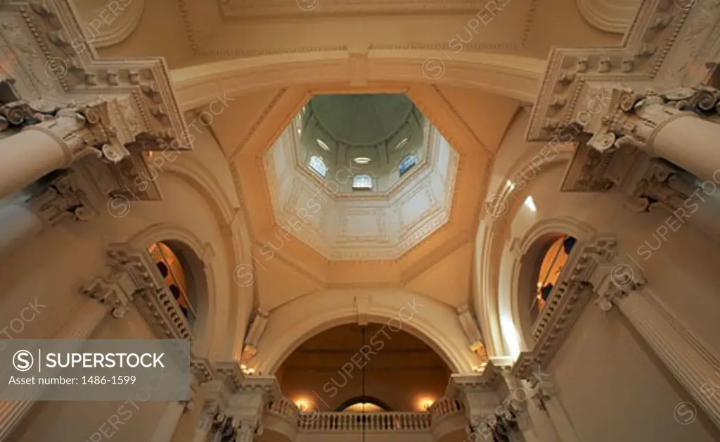 USA, Maryland, Annapolis, State House interior