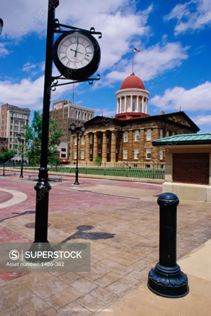 Old State Capitol Plaza, Springfield, Illinois, USA