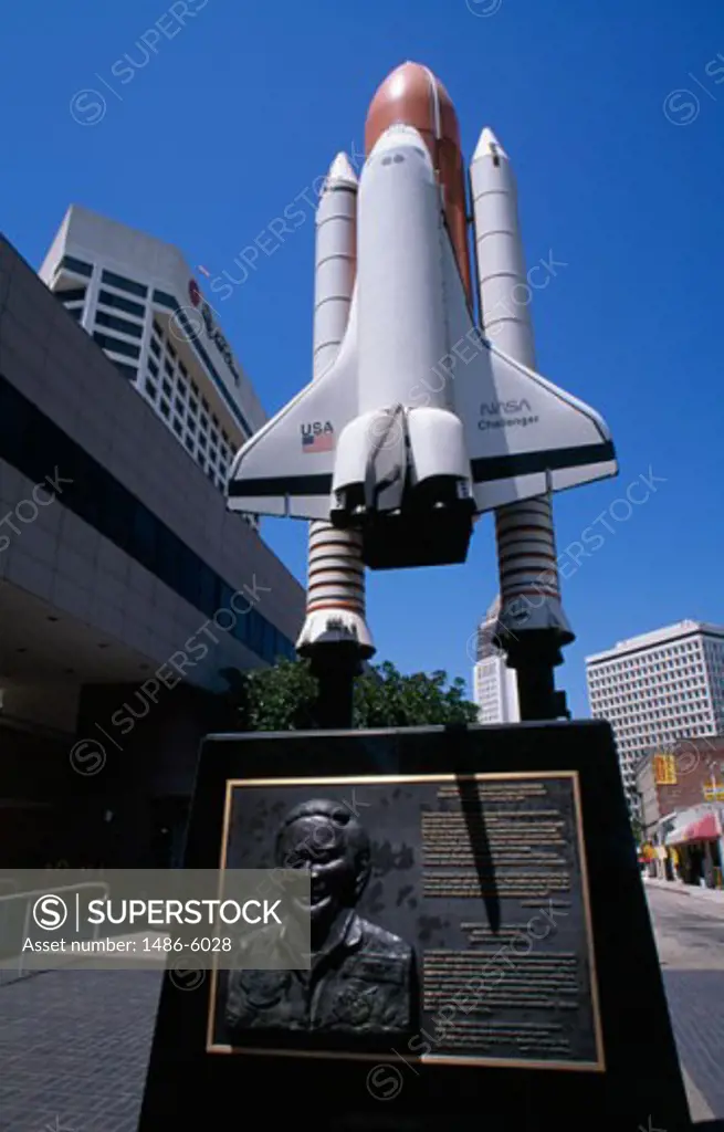 Shuttle Challenger Memorial Los Angeles California USA