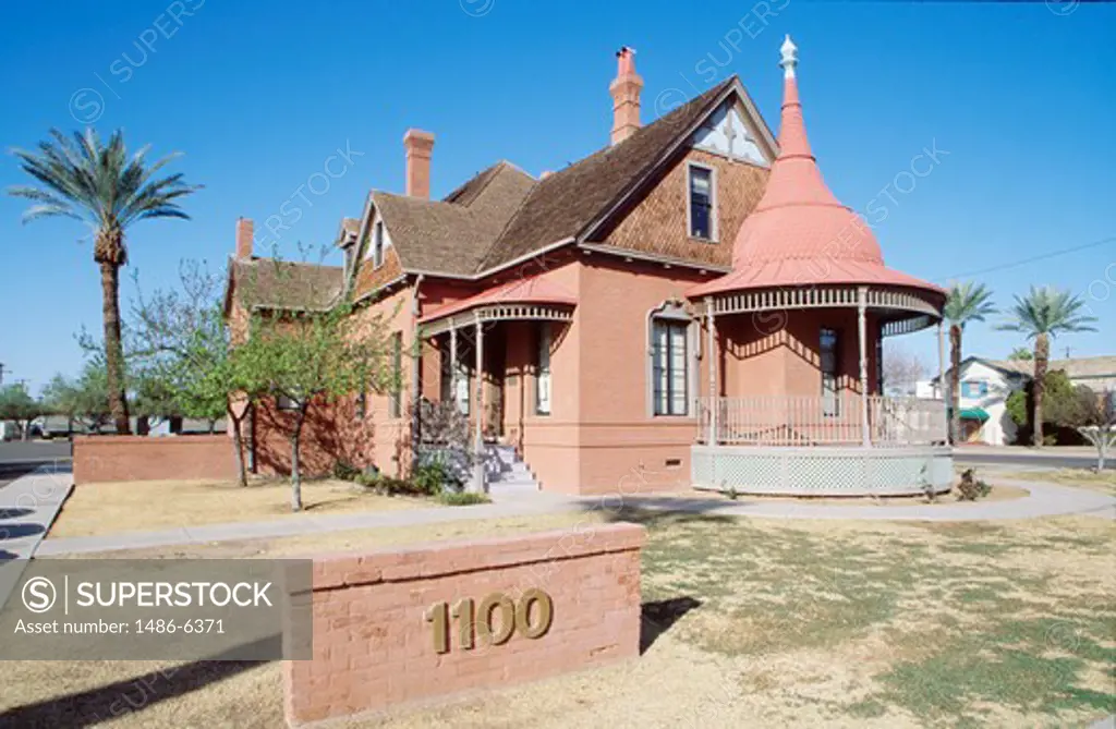 USA, Arizona, Phoenix, Evans House