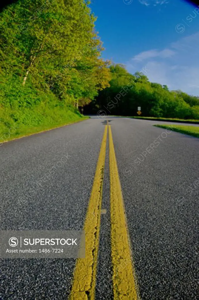 Blue Ridge Parkway North Carolina USA