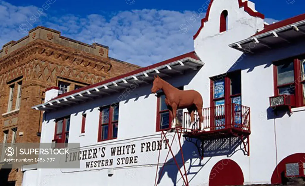 Fincher's white on sale front western store