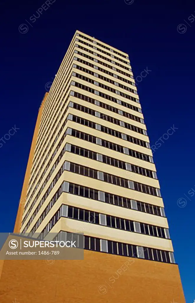 Low angle view of a skyscraper, NTS Tower, Lubbock, Texas, USA