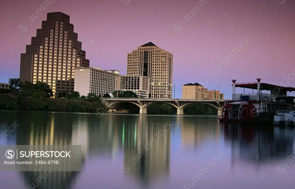 Buildings at the waterfront, Austin, Texas, USA