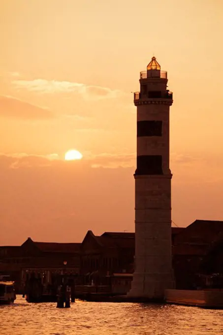 Murano Island Lighthouse, Venice, Italy, Europe