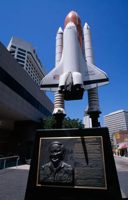 Shuttle Challenger Memorial Los Angeles California USA