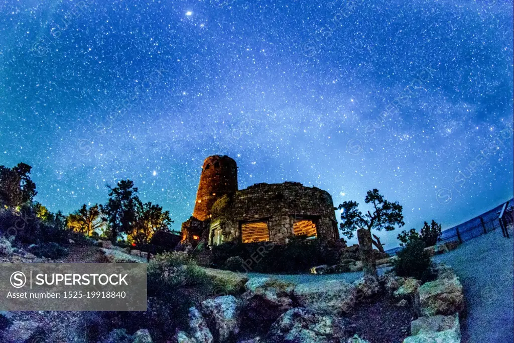 Watchtower Over the Grand Canyon   Arizona