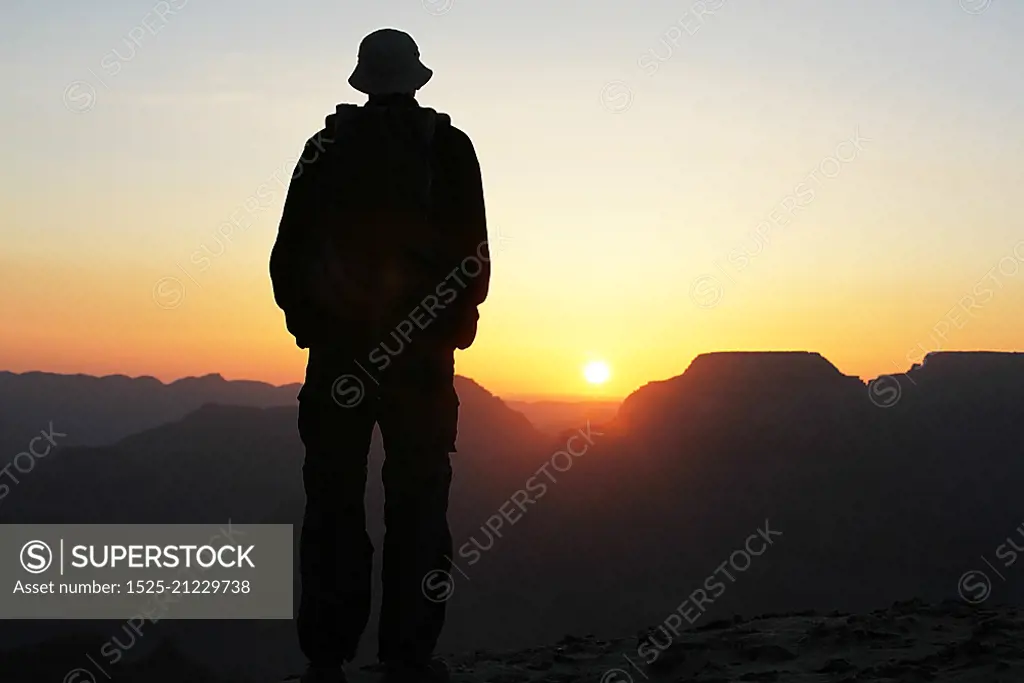 Sunrise in Grand Canyon