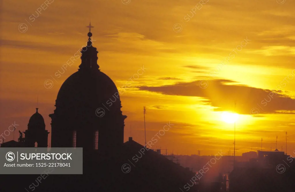 Vatican City at Sunset