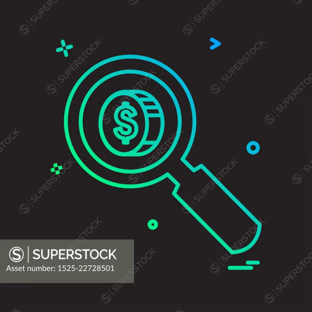 Search icon design vector