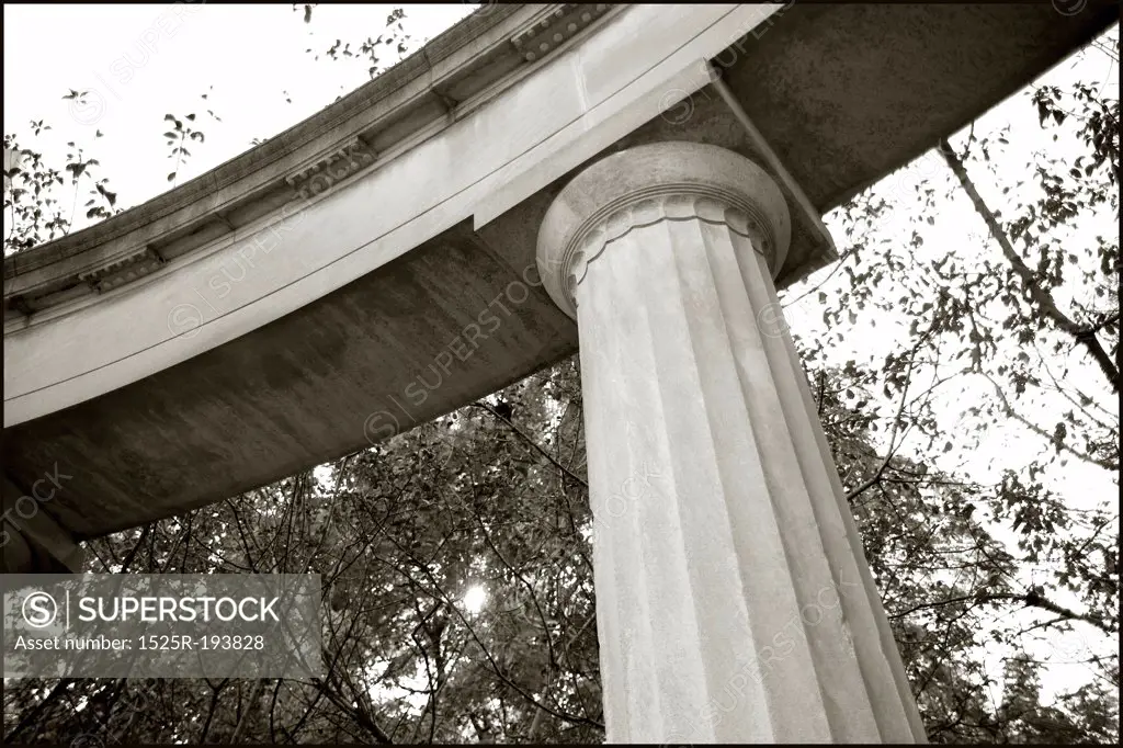 Architectural pillar detail.