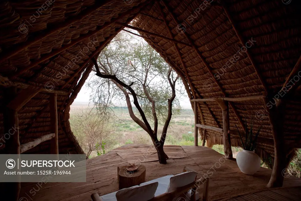 Luxury lodge in Kenya